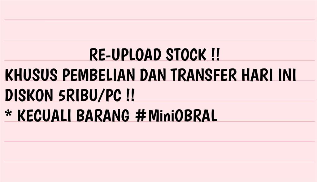 minimelss's tweet photo. PROMO PROMO KHUSUS HARI INI 📢📢🎊🎉 http://t.co/MBoVvoc9vi