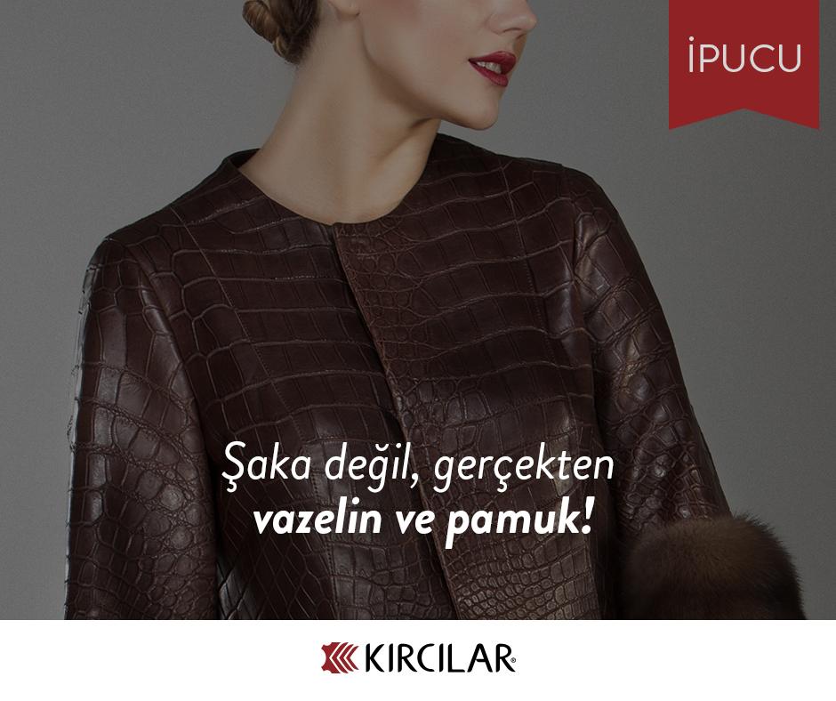 İpucu: Deri ceketinizin temizliğini kokusuz vazelin ve pamuklu çubuk ile yapabilirsiniz.