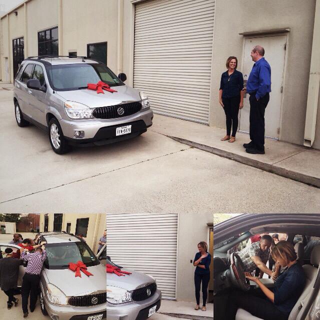 GatewayPeople's tweet photo. Let's testify of God's goodness this morning! Yesterday @GenerousLife gave a car to a member in need! #blessalife http://t.co/kfPNavFOLR
