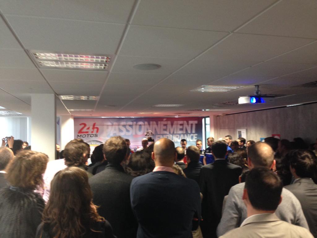 Présentation des teams Dunlop aux salariés de la société