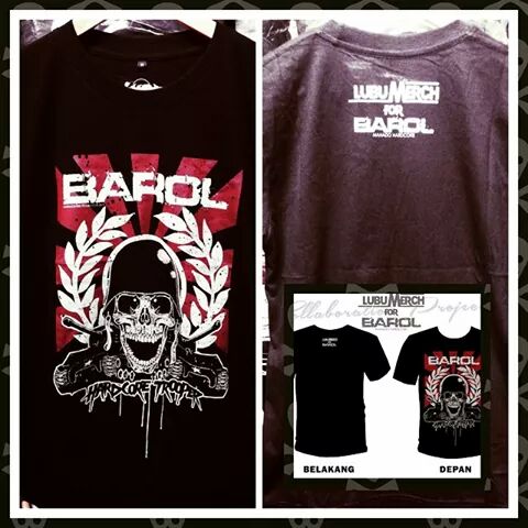 T-shirt BAROL HC di <a href="/lubumanado/">lubustoremanado</a> #Support Your Local Band