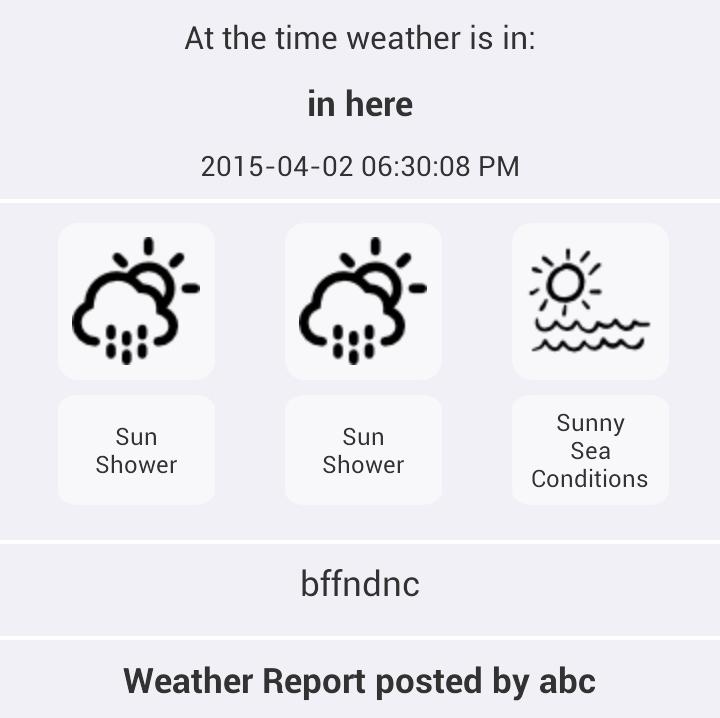 icoderz_pratik's tweet image. Weather Report by myWeatherUpdate.com. Download Weatherapp from myWeatherUpdate.com/app