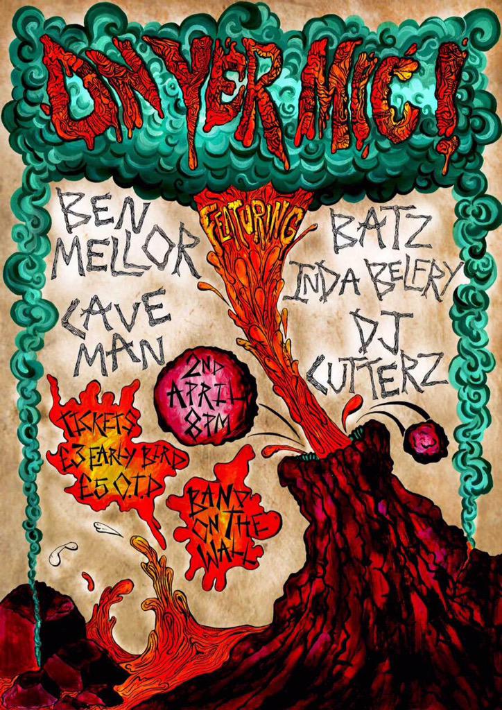 envysays's tweet photo. TONIGHT WE #GoBatz @bandonthewall BE THERE! Doors 8pm we hit stage 9pm. Come party into the bank holiday weekend 💃🎤👐 http://t.co/LqG4kauy6S