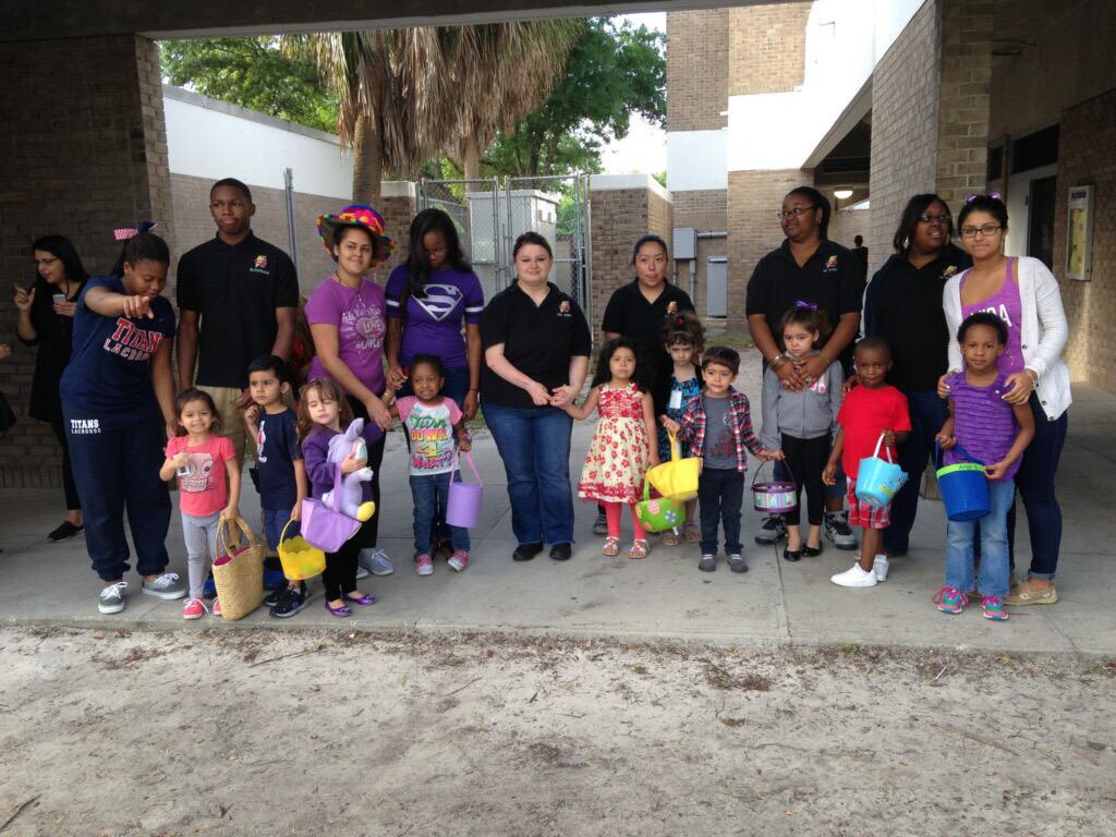 myTBThs's tweet photo. Our ECE students celebrate Spring with their preschool students today in Little Titan World http://t.co/77NjZT46H5