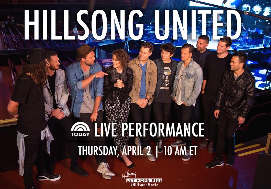 hillsongNYC's tweet photo. Don’t miss @HillsongUnited’s LIVE performance on @TODAYshow – coming up in the 10a ET hour! http://t.co/JtMTWO2qiq
