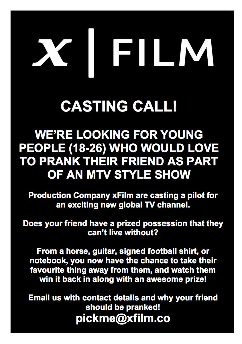 xFilm Casting (@xFilmCasting)  X