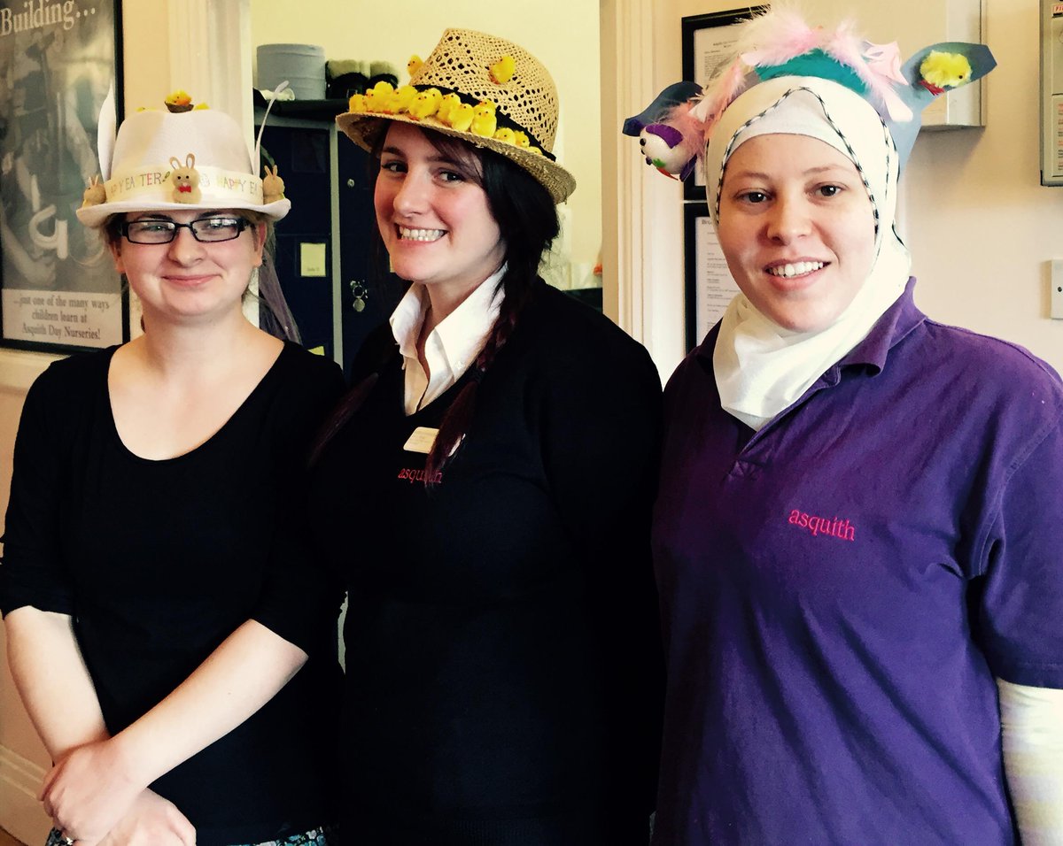 Children and staff from our #BushyPark day nursery &amp; pre-school joined in an Easter concert and bonnet parade :)