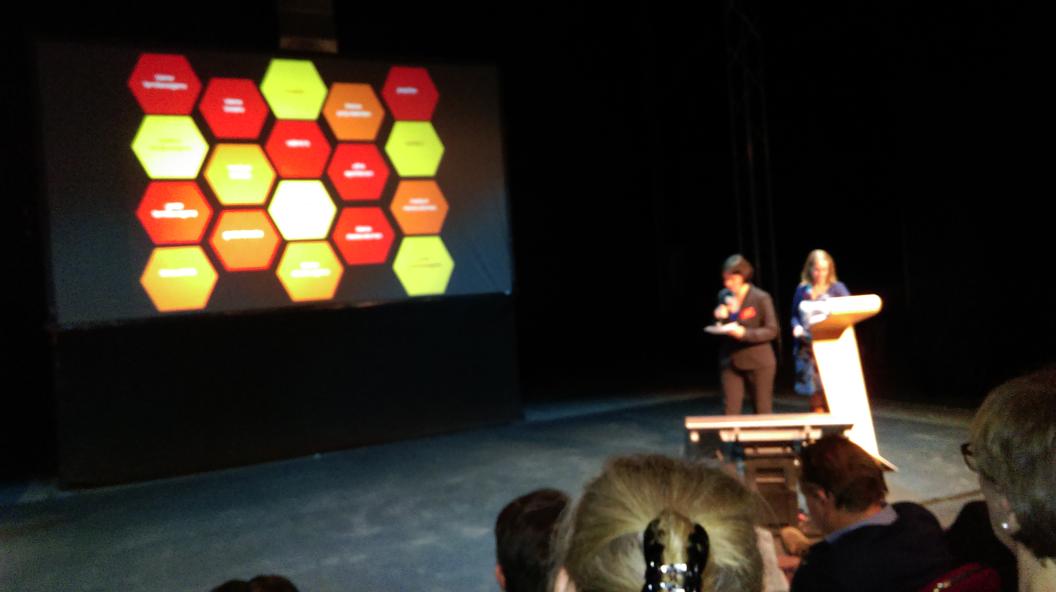 InSync3's tweet image. #vollenbakvooruit over evolutie, content,  vorm en niches: mooie donderdagavond! #vepec_com @AP_Hogeschool