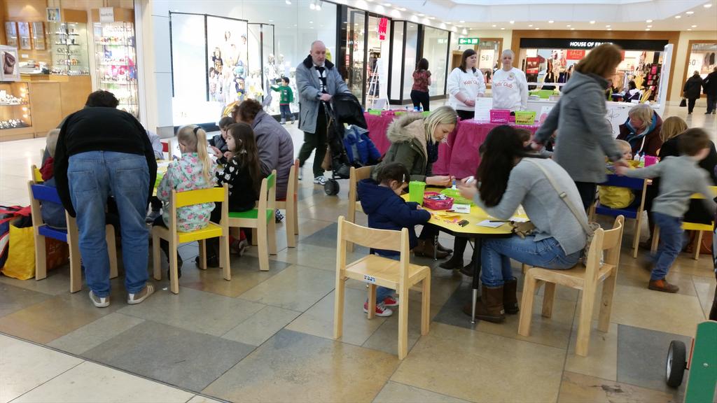 daisysworkshops's tweet photo. We've had a a busy week .. we haven't even had time to tweet!Thanks for a fab day @intuChapelfield! See you next week http://t.co/NGmmgxTYNM