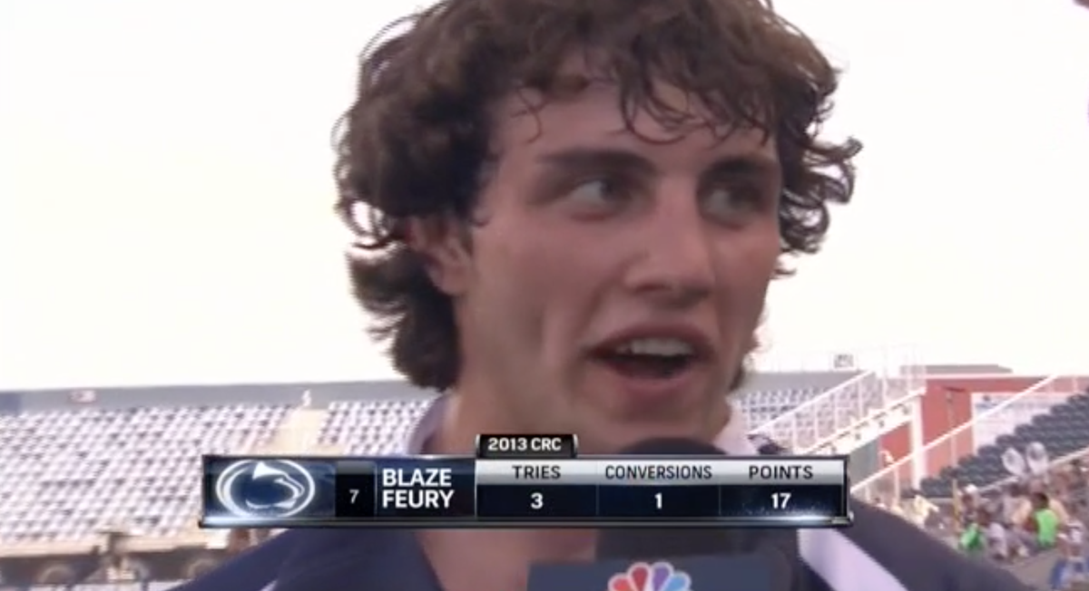 USASevensRugby's tweet photo. Has to be one of the coolest names in #sports? #FEURY http://t.co/jEVwHpRSuI