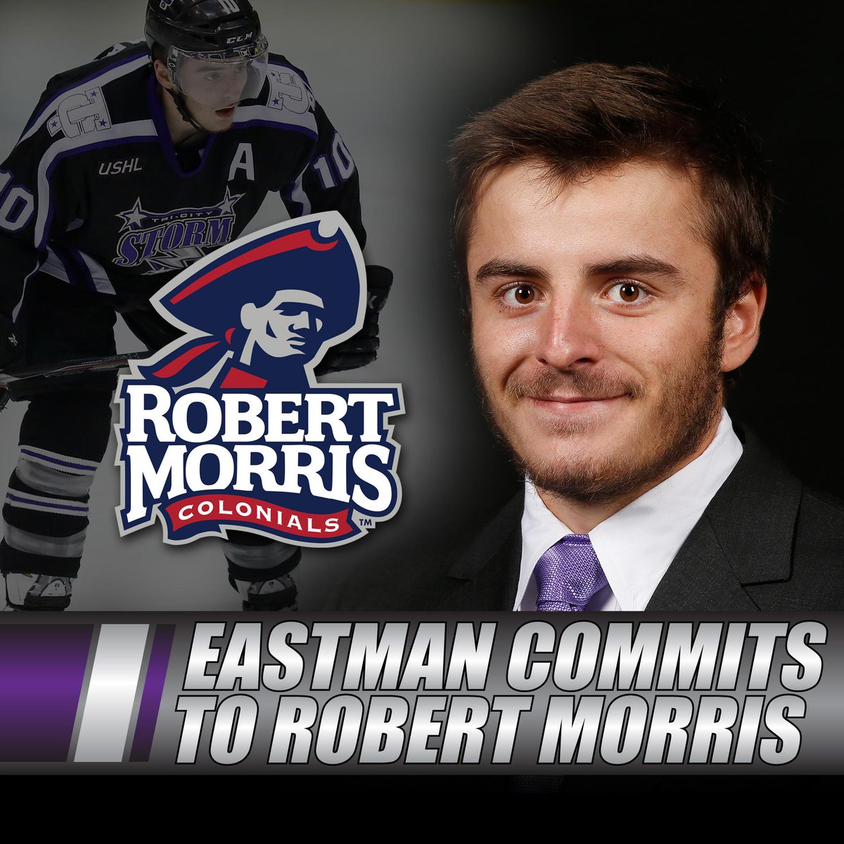 TriCityStorm's tweet photo. Assistant captain Kyle Eastman (@keastman71) has announced his commitment to @RMUHockey!
READ: http://t.co/hN1m1ZD5pa http://t.co/ofZifnvyZE