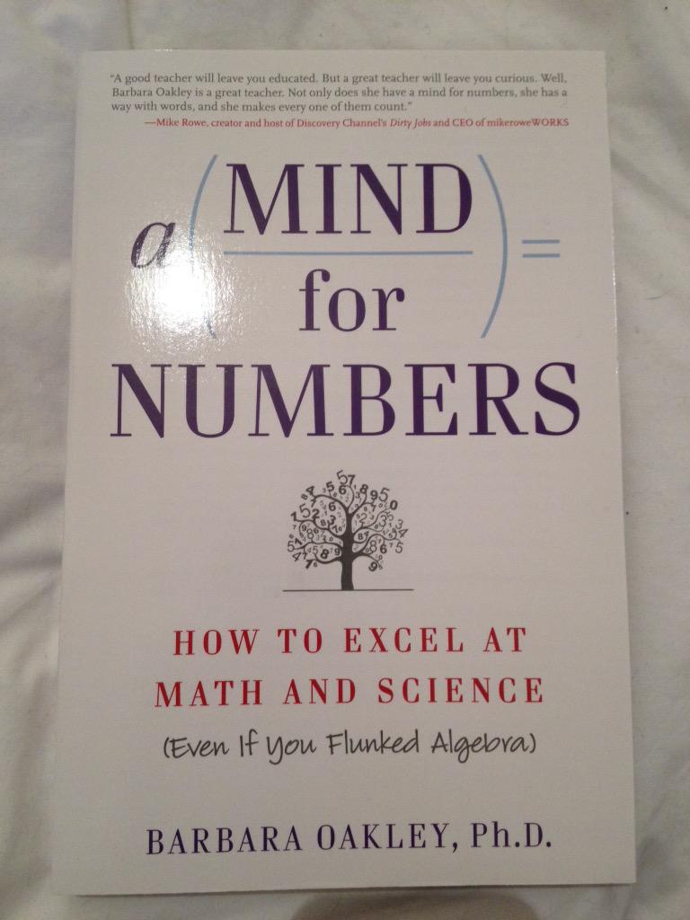 HCopley's tweet photo. New reading in the wake of @barbaraoakley 's keynote at #TLAB15 http://t.co/Amx67ewE6q