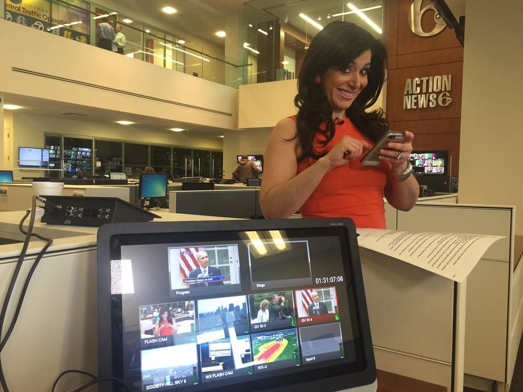 john_w_morris's tweet photo. Alicia Vitarelli standing by for the delayed Action News Digital Update. @aliciavitarelli http://t.co/IgmITVHLz1