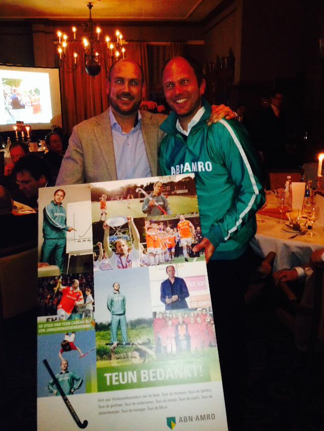 Tribute aan <a href="/teundenooijer/">Teun de Nooijer</a> <a href="/ABNAMRO/">ABN AMRO</a>Sport 8 jaar ambassadeur @ABNAMRO #thanksteun