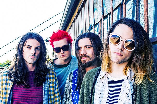 billboard's tweet photo. Exclusive: Watch the premiere of @EeriesOfficial's crazy clip for "Love You to Pieces" http://t.co/C6i9ixw2r2 http://t.co/GknUKdaWHW