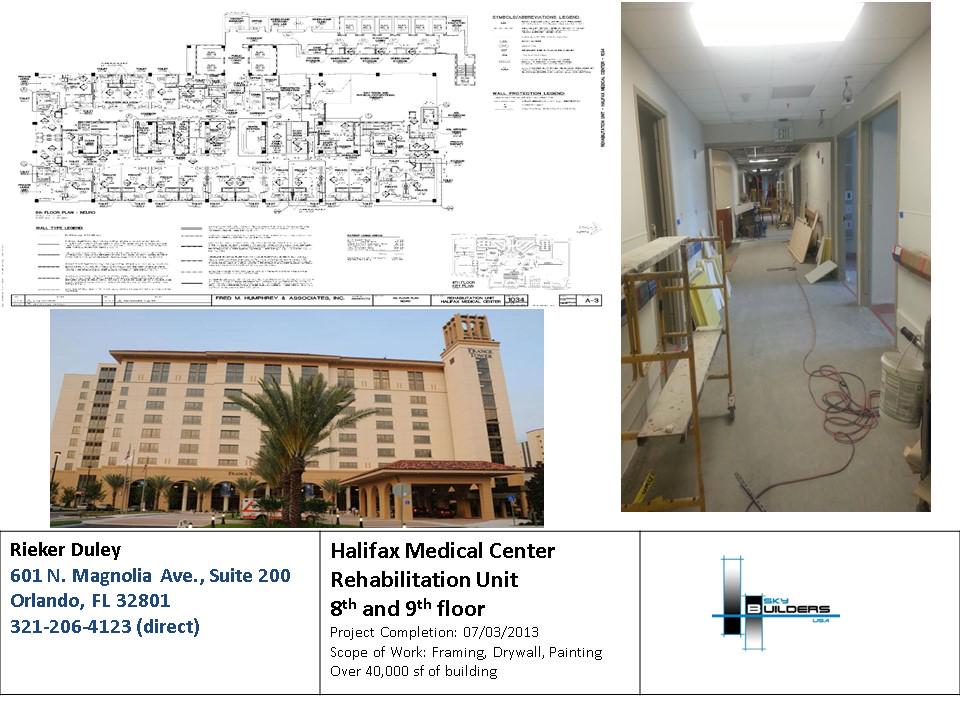 SkyBuildersUSA's tweet photo. Halifax Medical Center! http://t.co/8iTsv9xRMF