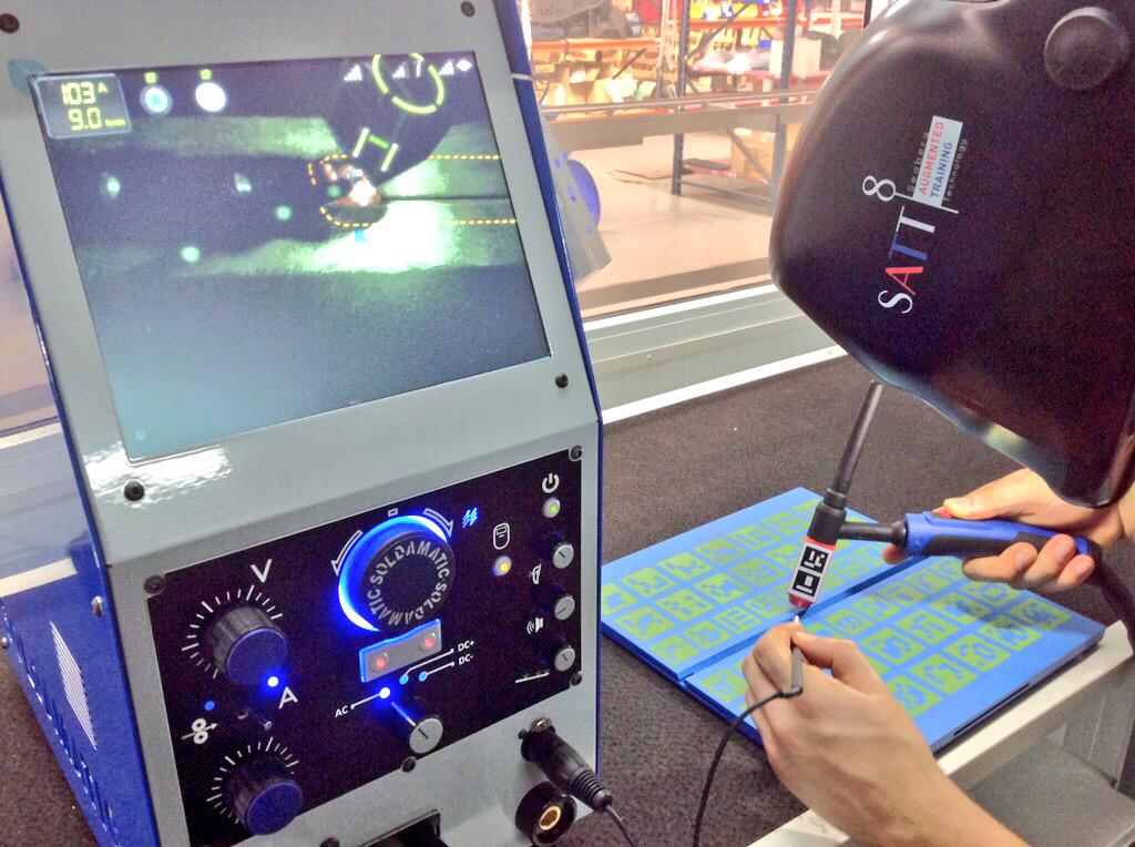Seabery's tweet photo. #augmentedreality #WeldingEducation finding its place in #USA #education to reduce #skillsgap http://t.co/nlMRLywg59 http://t.co/9o81zREMwI