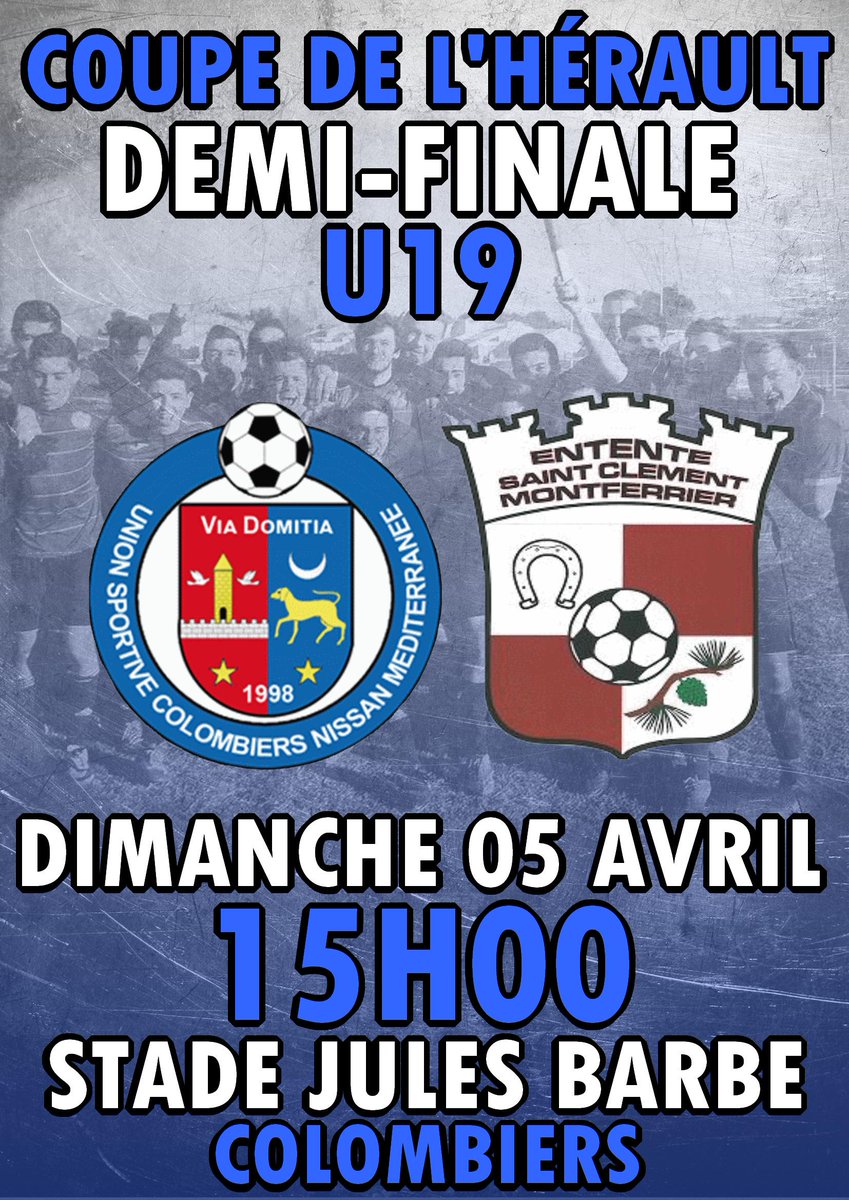 USCNMViaDomitia's tweet photo. RT CE TWEET ET VENEZ NOMBREUX DIMANCHE ! ALLEZ LA VIA ! http://t.co/JtUyEDK9KJ
