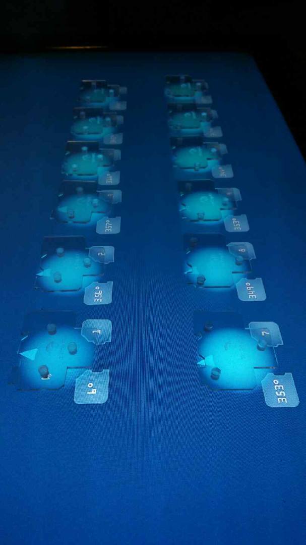 jimihertz's tweet image. Check this  new set of transparent markers ! #objectviz #multitouch #objectdetection