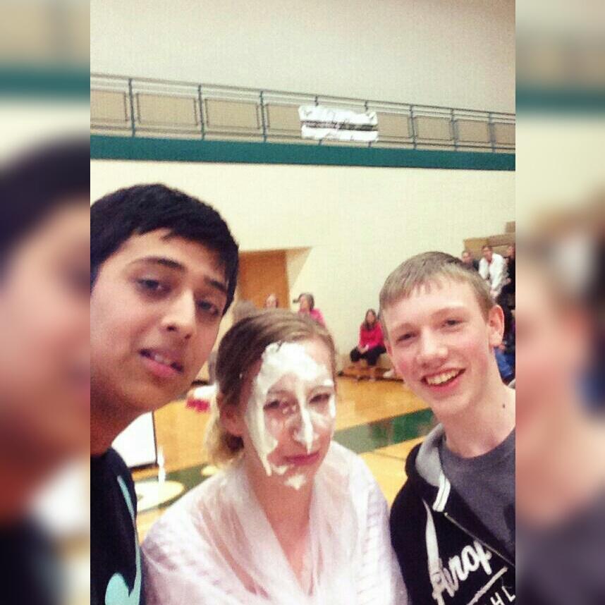 CreatedByKain's tweet photo. @premp231 @SraNichol NEXT YEAR WE SETTLE THIS!!! 🔥 #PieInTheFaceContest #ComeBack http://t.co/AqIgToYK6I