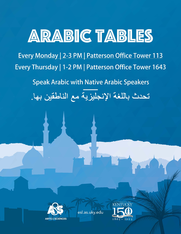 Arabic Tables