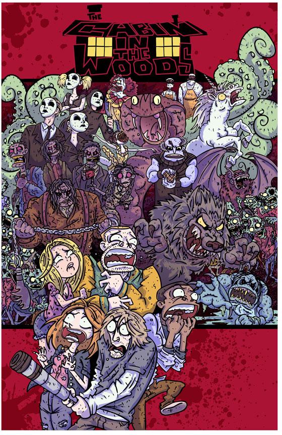 screen_wolf's tweet image. The Cabin in the Woods is our topic tonight on Screen Wolf, 7-8pm radiomade.ie!