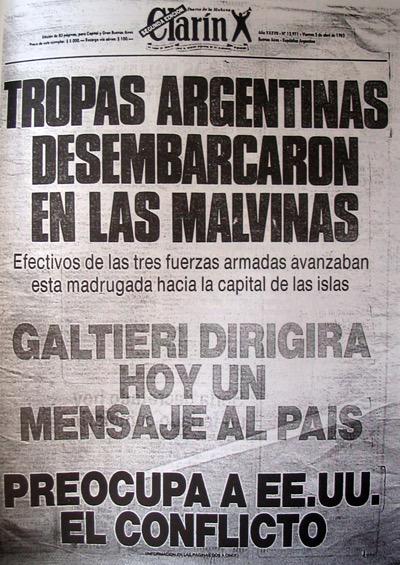 melgarejo1989's tweet photo. #TBT-Histórico: el 02/abril/1982, tropas argentinas desembarcan en las Islas Malvinas, iniciando así la guerra.- http://t.co/3P0yvYNKtT
