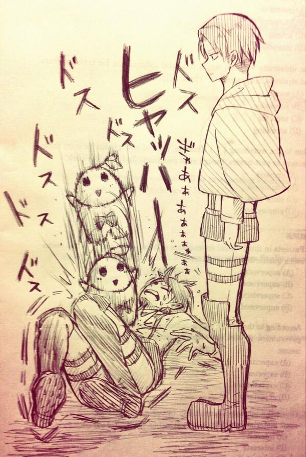 進撃の巨人な私 tweet media
