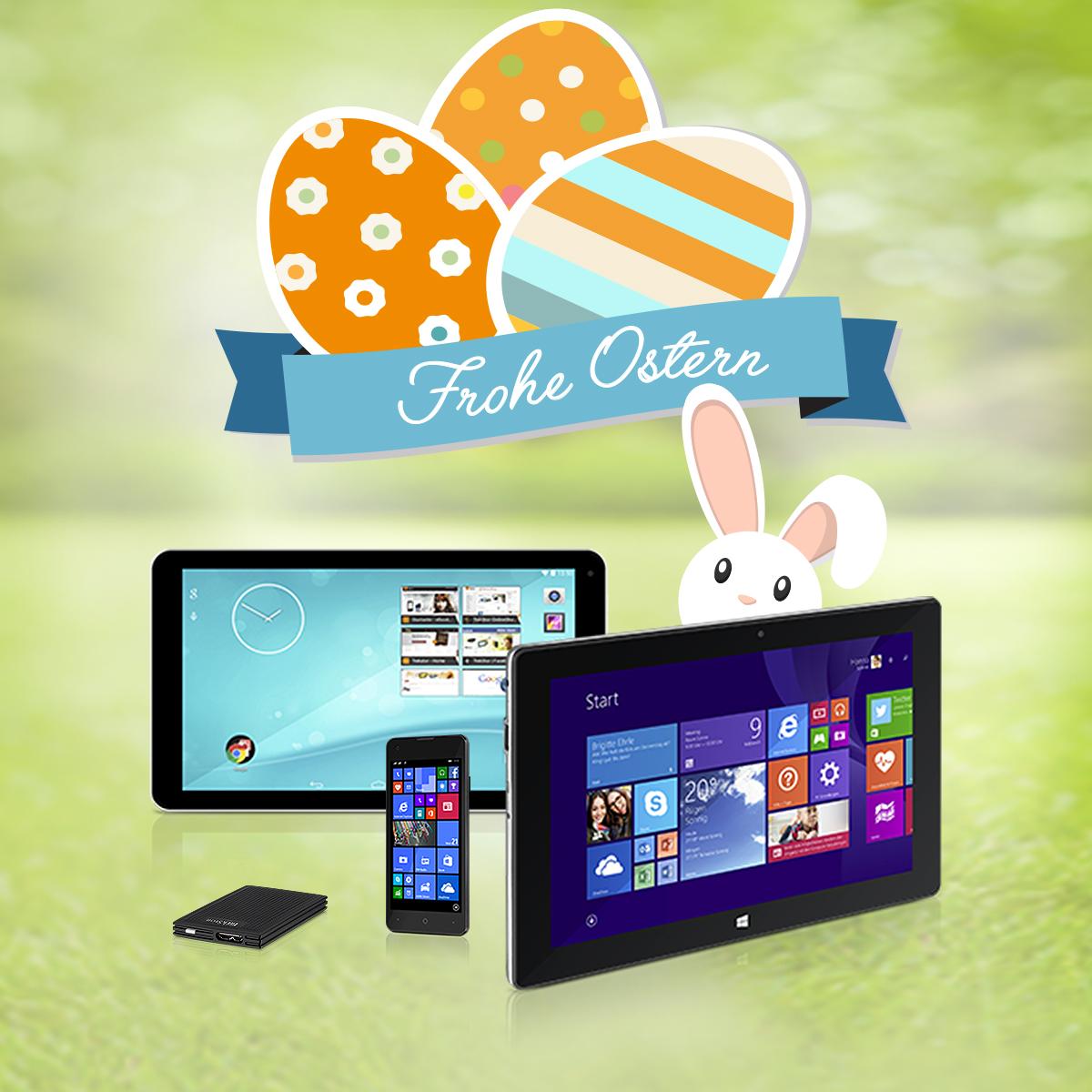 #TrekStor wünscht ein schönes #Osterfest und einen guten Start in den #Frühling!