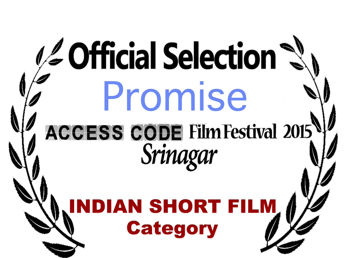 sunilsanjan's tweet photo. #Happy-My first #Film #Promsie was officially selected & screened @ this year's Access Code Short Film Festival 2015. http://t.co/RPOmAOH6iV