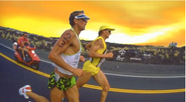 davescott6x's tweet photo. #ThrowbackThursday > One of Favorite Pic's that captured the 1989 IronWar. #ironman #triathlon http://t.co/Uc4FVTmuJ8