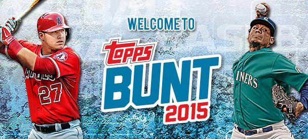 AllexEge's tweet photo. Welcome to Topps BUNT 2015! via @ToppsBUNT http://t.co/fXz5j8m9uf http://t.co/q2YcX1TeId http://t.co/pzyIXOVN5f