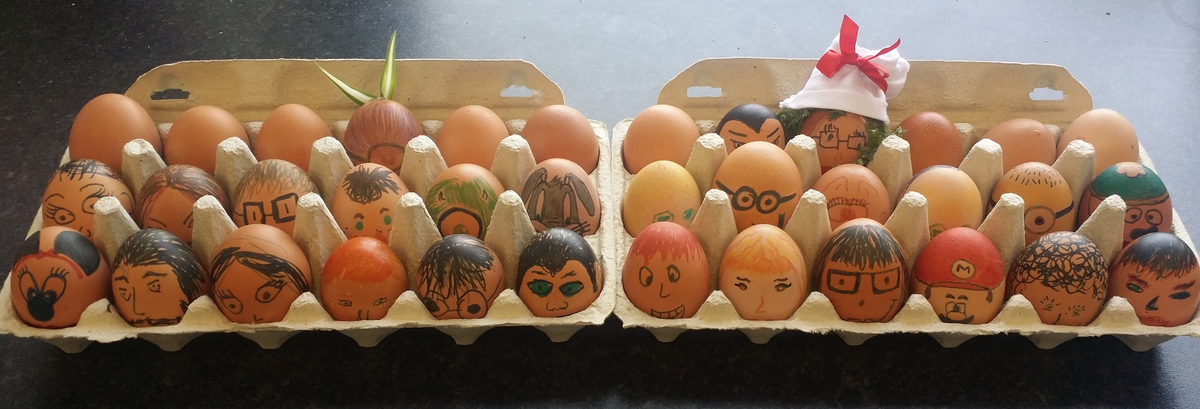 RewardGateway's tweet photo. Our little #RGEggHead family all together! Great effort. #BeBunny #RGFun #Easter http://t.co/bRILjEDAJY