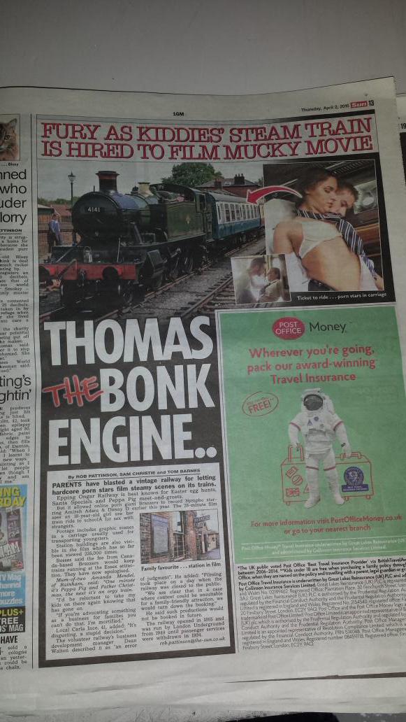 CrazyPerv1's tweet photo. Look who I found in the newspaper today @AmirahAdaraxxx 😉😂 http://t.co/XXRoird7og