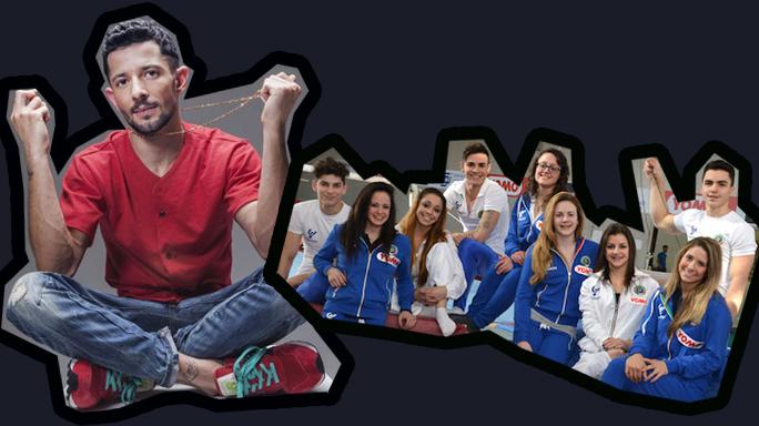 mtvitalia's tweet photo. Arriva il video di @neslimusic con i protagonisti di #Ginnaste! http://t.co/6txrgzgbAy #AlloraRidi http://t.co/uDJ1n3iMcb