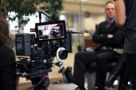 FlyYYC's tweet photo. #TBT to when we got a behind-the-scenes look at the filming of @WestJet's April Fools' Day video #SmartSeats http://t.co/Ou7DSQUmgR