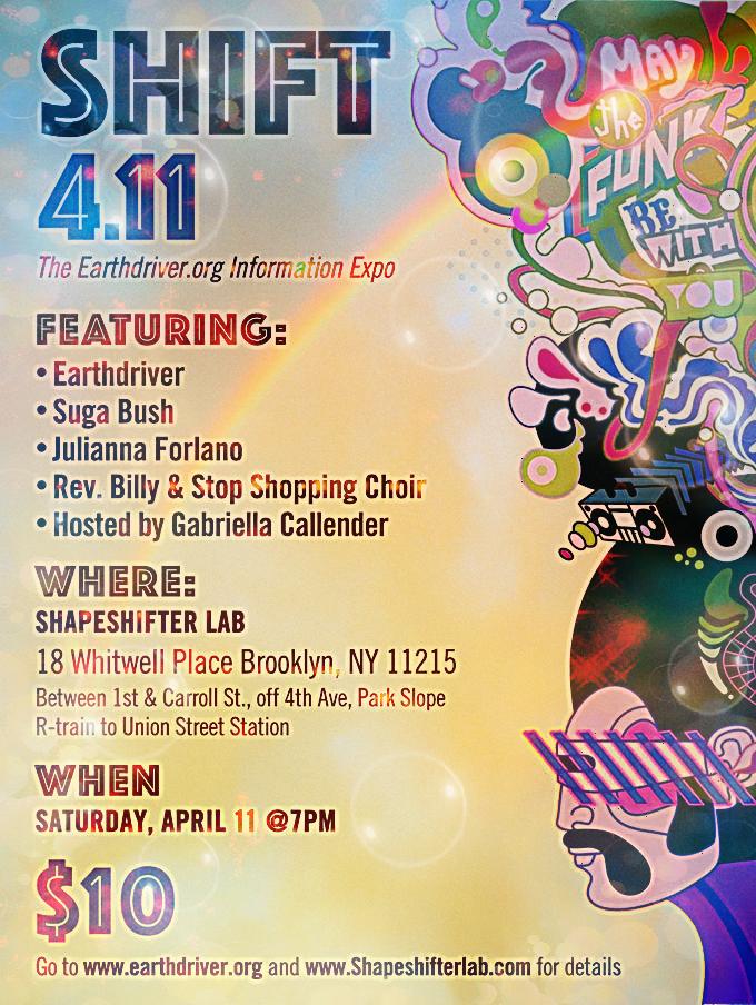 Earthdriver's tweet image. The 4.2 interpretation of SHIFT 4.11 
Just over a week away! #ShapeshifterLab #JuliannaForlano #SugaBush