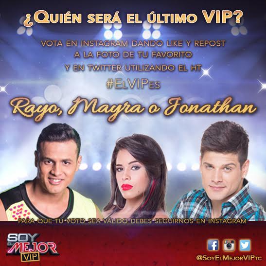 ¿Quién regresará para demostrar que es EL MEJOR? Apoya y elige a tu favorito con el HT: #ElVIPEs. ¡Sé un VIP de TC!