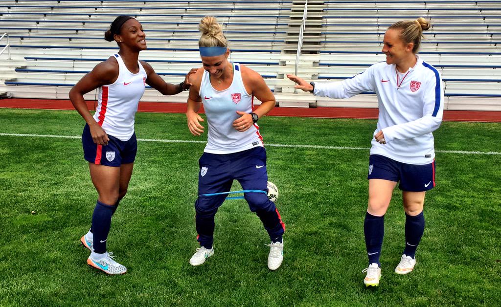 U.S. Soccer WNT on Twitter "Some resistance work during warmups at