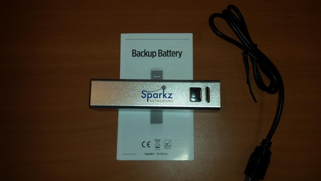 Voor alle Sparkz Networking leden een Powerbank; nooit meer zonder stroom 👍👍(met dank aan <a href="/kadoburo/">Patrick Vergeer</a> )