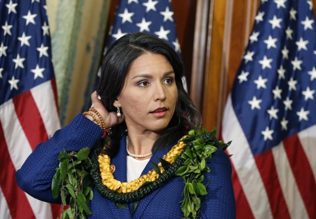 thinkprogress's tweet photo. Magazine calls congresswoman ‘exotic’ and ‘beautiful’ in article about foreign policy http://t.co/m80RZeyAFT http://t.co/CjYyY3aRMh