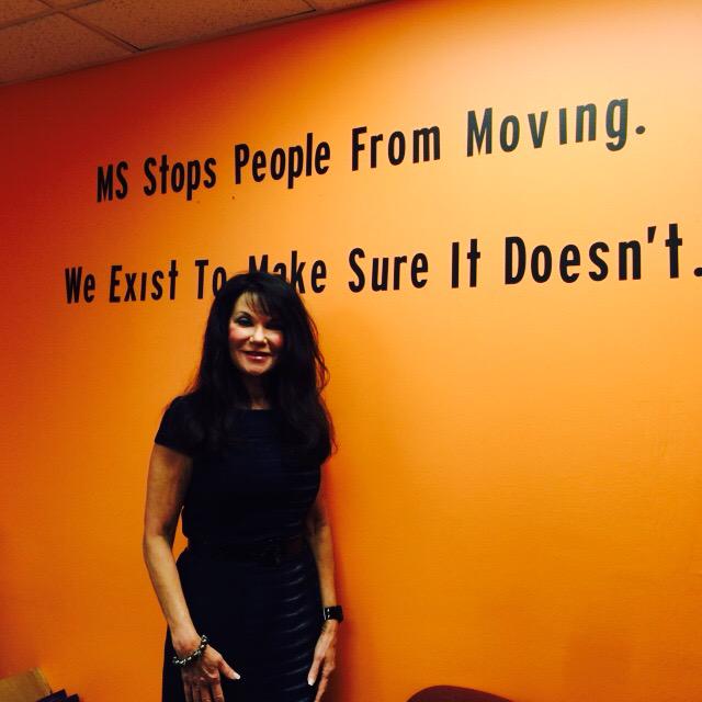 vanessa_ridal's tweet photo. "MS doesn't discriminate" great interview with Lisa Gerrol, President of @ctfightsMS #jointhemovement #walkms2015 http://t.co/Tr0RYoIO1o