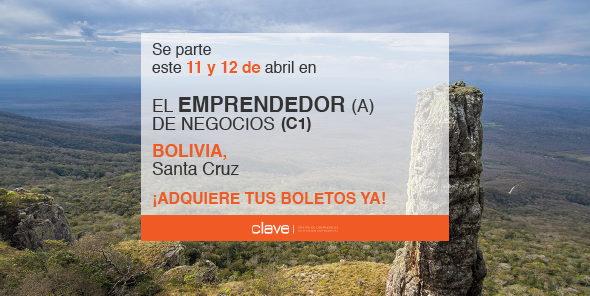 exitoconclave's tweet image. ¡El (la) emprendedor (a) de negocios #C1 llega a Santa Cruz #Bolivia!