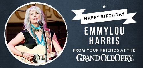 HAPPY BIRTHDAY,   Let\s all wish Emmylou Harris a very today!  
