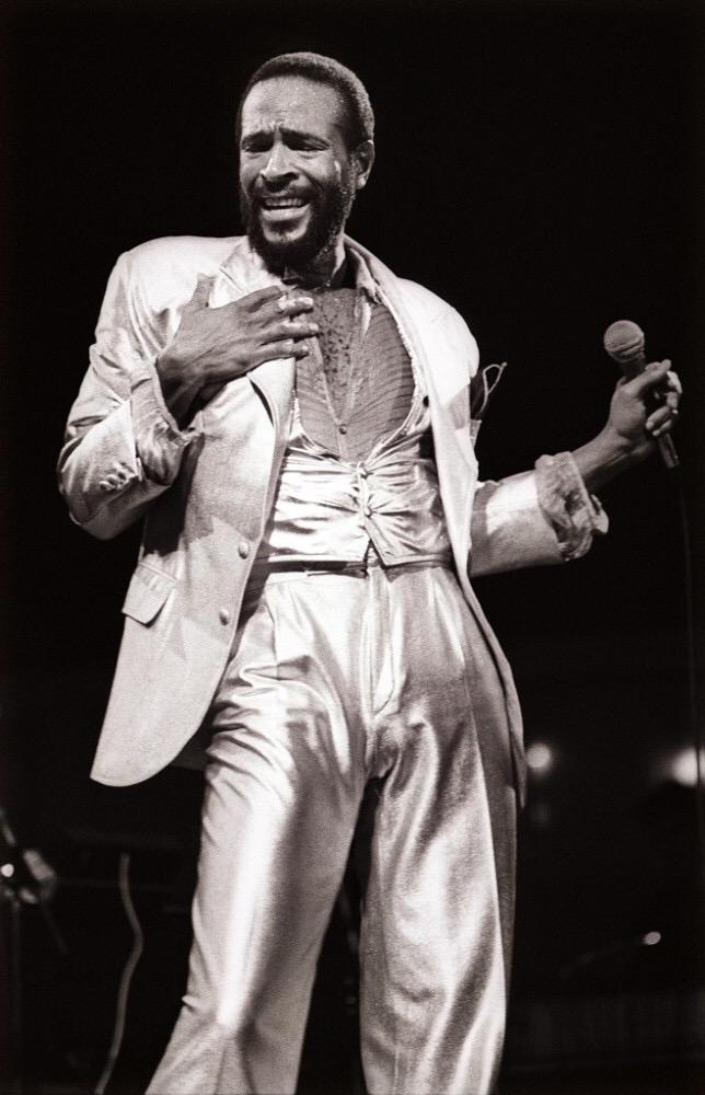 Happy Birthday, Marvin Gaye! This suit...       