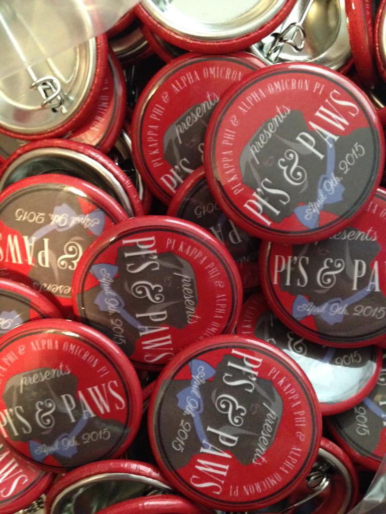 ECUPisandPaws's tweet photo. Buttons just came in from @PureButtons , very excited about this upcoming week! http://t.co/4EMGbJewFF