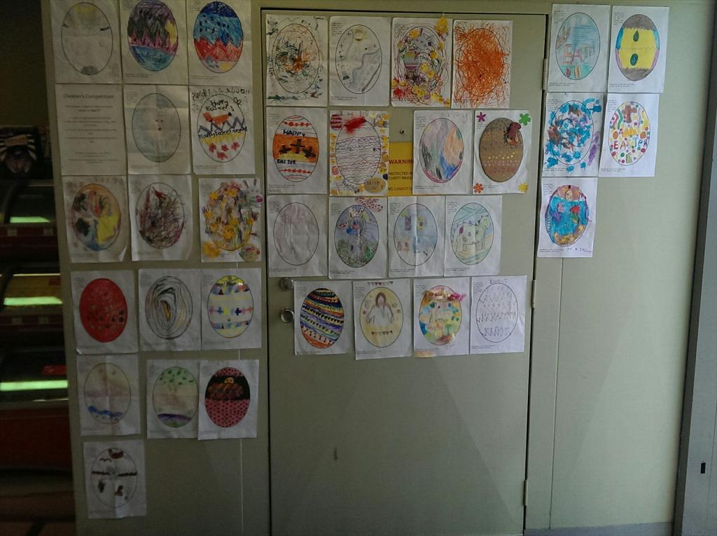 Findlotte's tweet image. Creative kids at #easter.