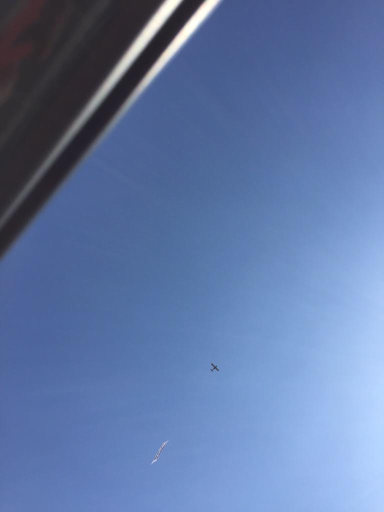 workatcoco's tweet photo. No freakin' way. @75f_io has a plane with a banner flying over Google HQ! For@GoogleForEntrep Demo Day! http://t.co/2ADHKLwhxS