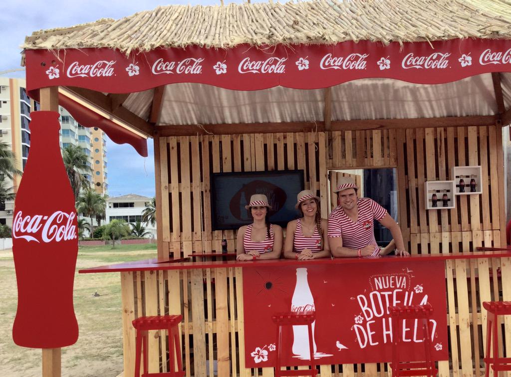 CocaCola Ecuador on Twitter "En #Salinas ya está todo listo para