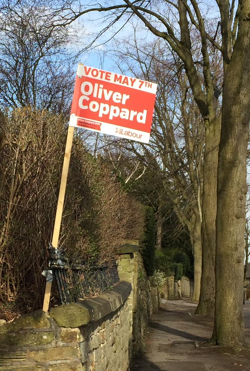 On the ground @olivercoppard winning garden flags war. Pre-coalition used to be a sea of Lib Dem yellow @MSmithsonPB